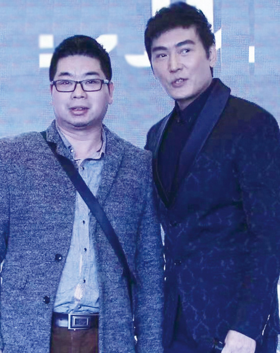 易海堂张帆老师 与著名影星焦恩俊